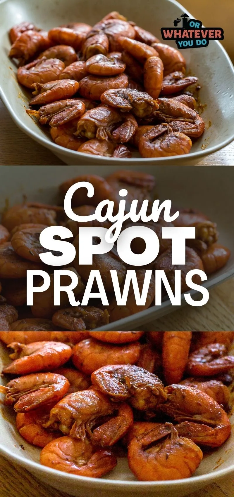 Cajun Peel and Eat Spot Prawns