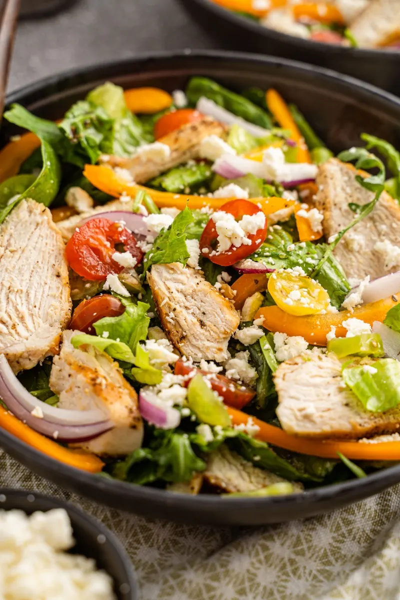 Grilled Mediterranean Chicken Salad