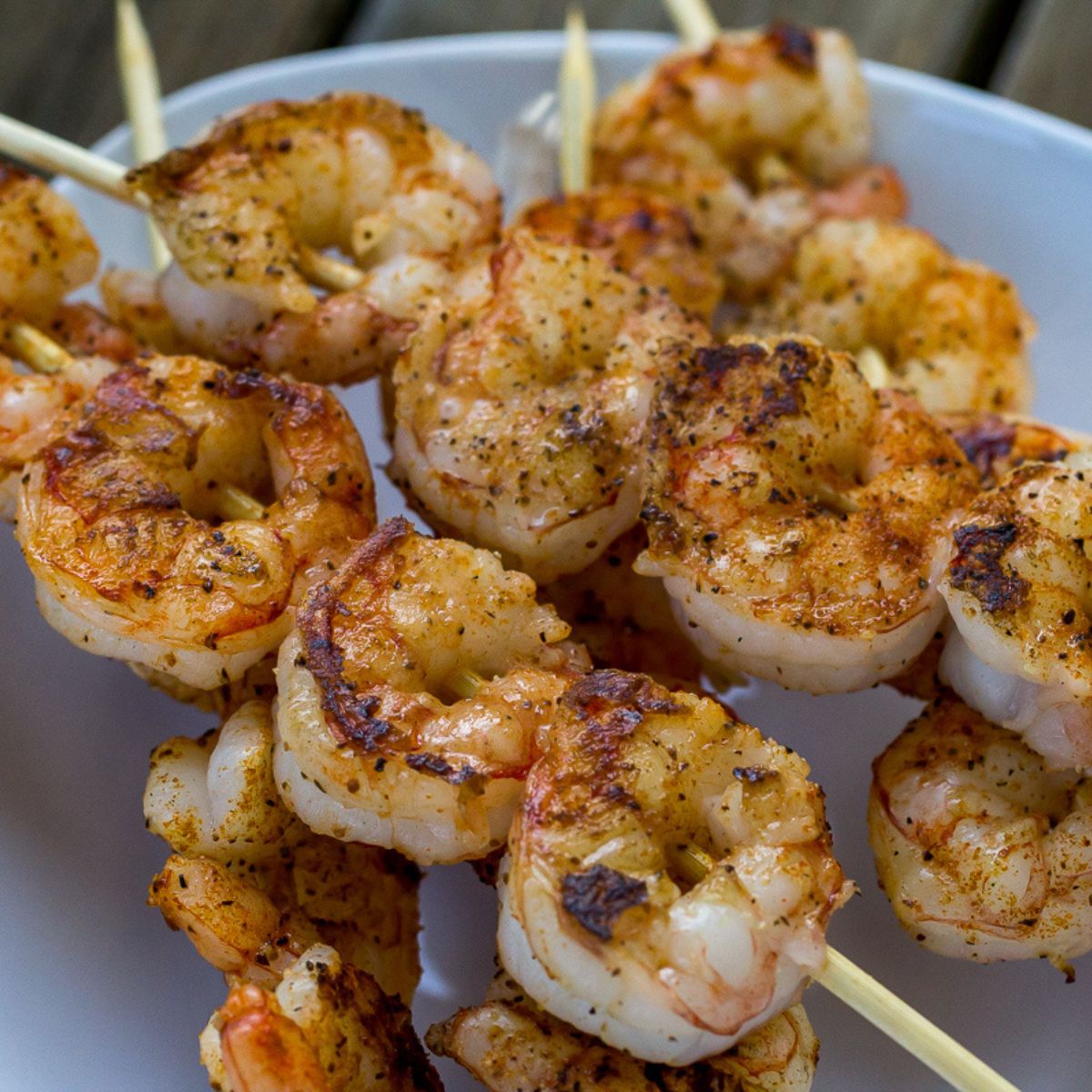 Griddle Shrimp Kabobs