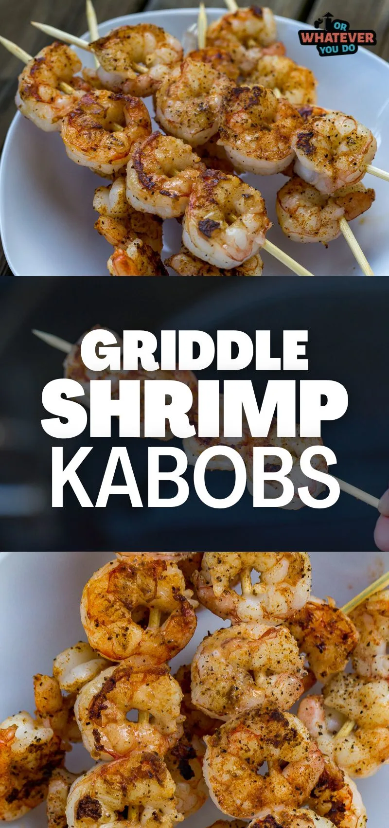 Griddle Shrimp Kabobs