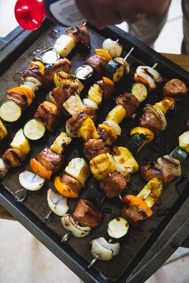Grilled Huli Huli Chicken Kabobs - Or Whatever You Do