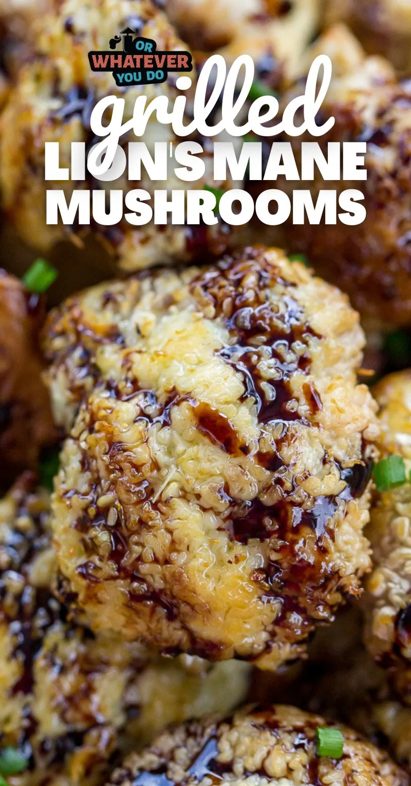 Traeger Lion's Mane Mushrooms