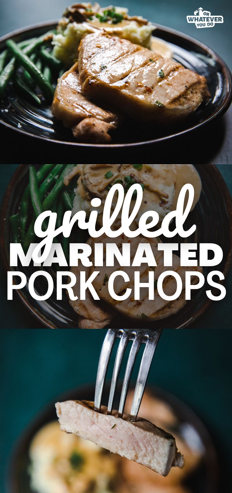 Grilled Marinated Pork Chops