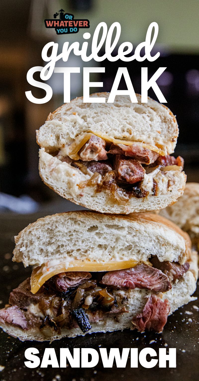 Traeger Grilled Steak Sandwich