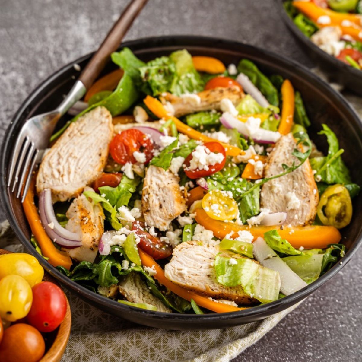 Grilled Mediterranean Chicken Salad Recipe