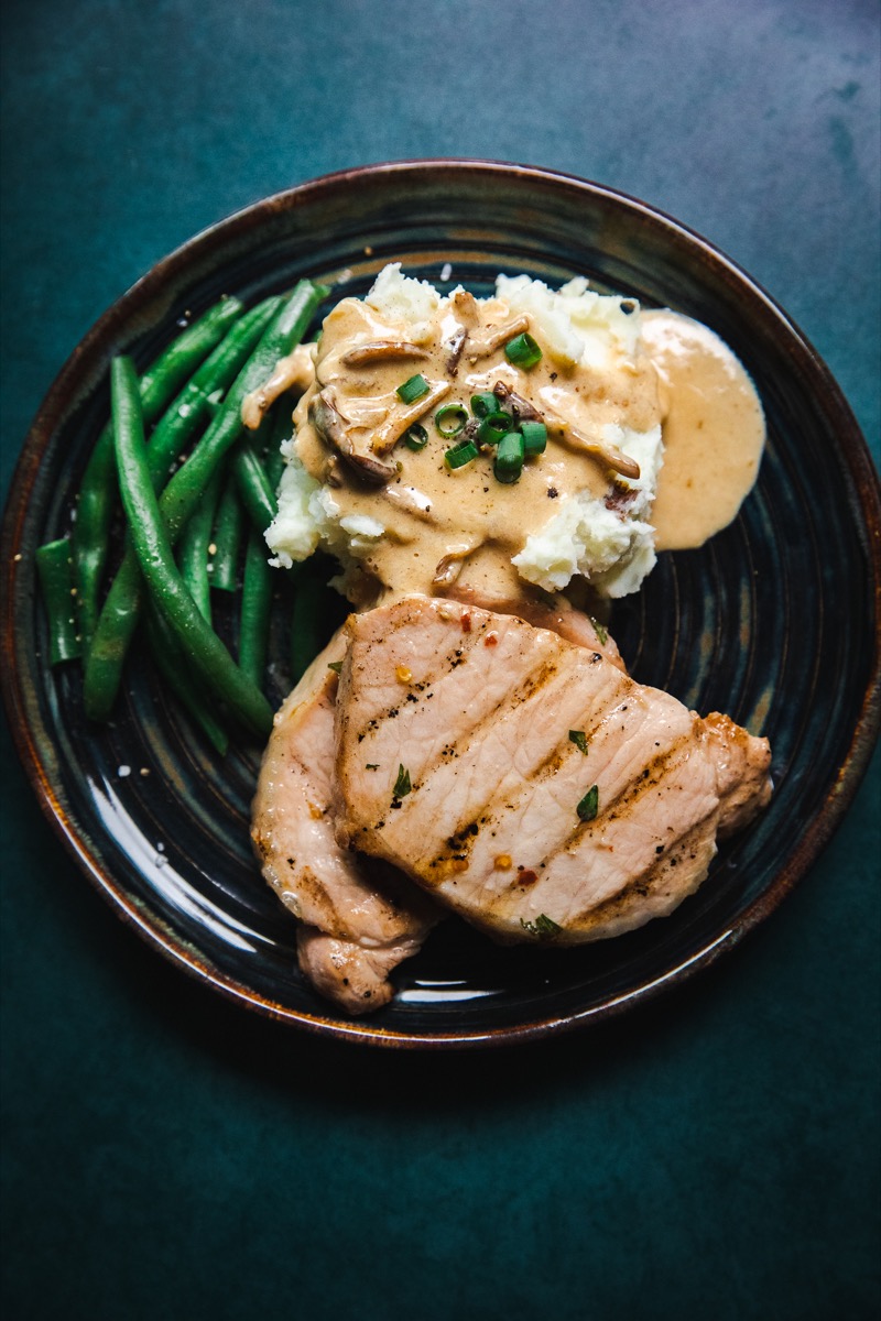 Homemade Chestnut Mushroom Gravy