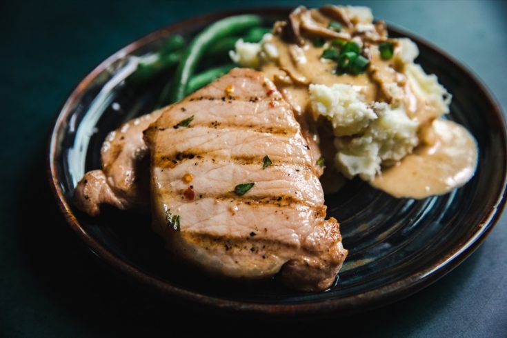 Grilled Marinated Pork Chops