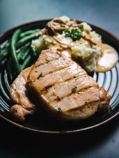 Grilled Marinated Pork Chops