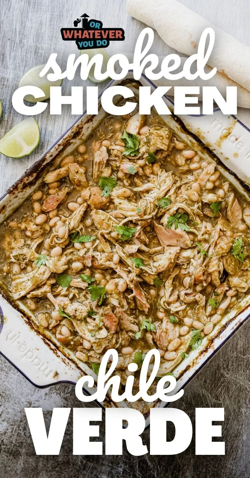 Smoked Chicken Chile Verde