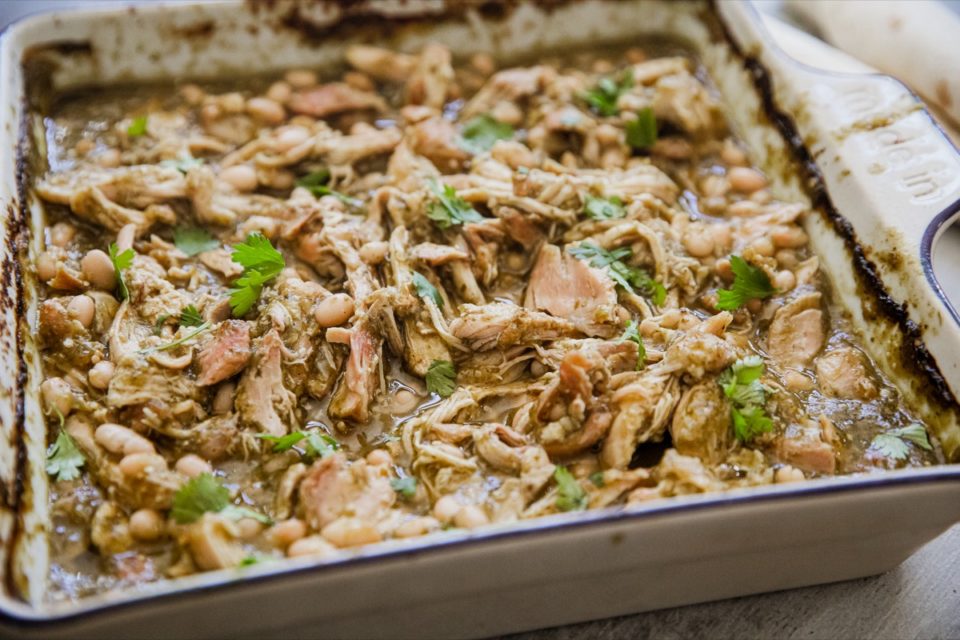 Smoked Chicken Chile Verde Or Whatever You Do