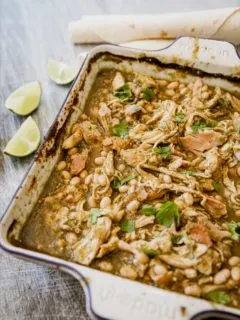 Smoked Chicken Chile Verde