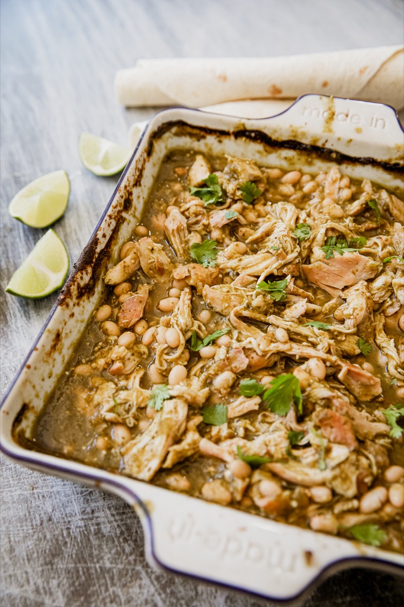 Smoked Chicken Chile Verde
