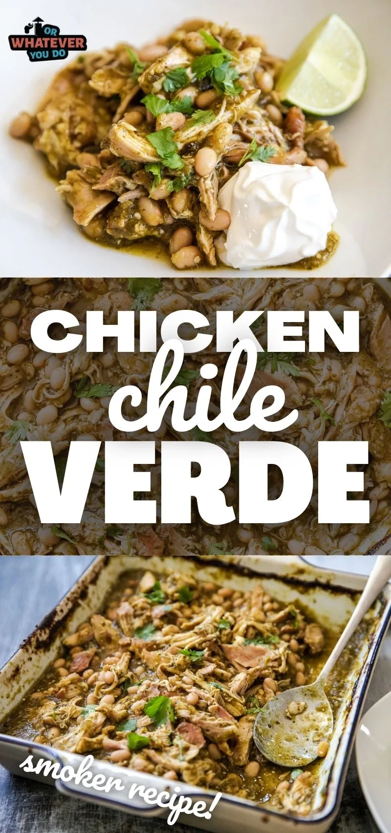 Smoked Chicken Chile Verde
