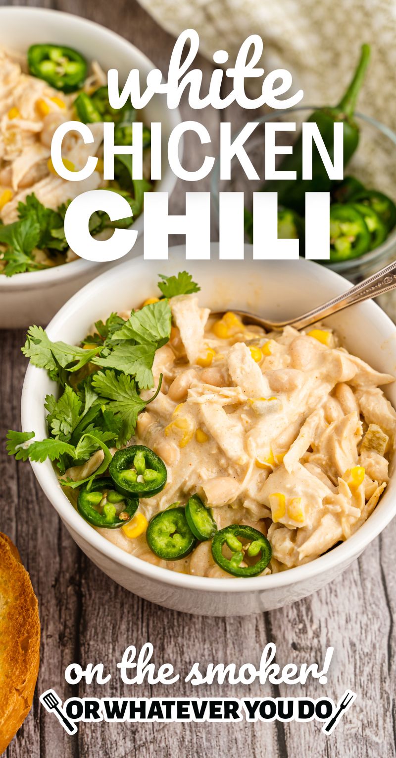 Smoked White Chicken Chili