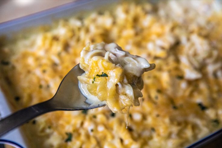 Traeger Cheesy Chicken Casserole