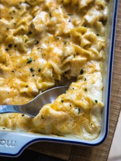 Traeger Cheesy Chicken Casserole