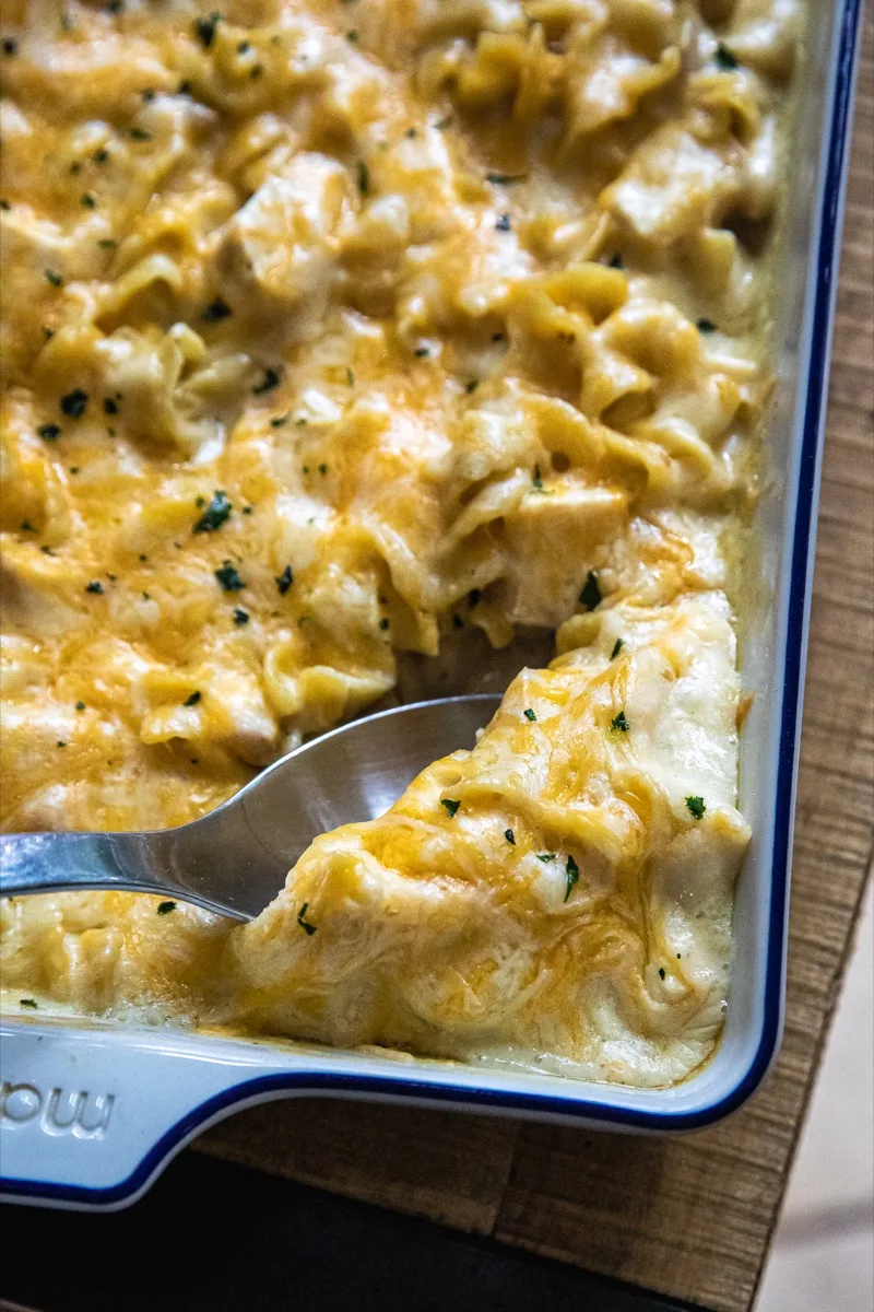 Traeger Cheesy Chicken Casserole