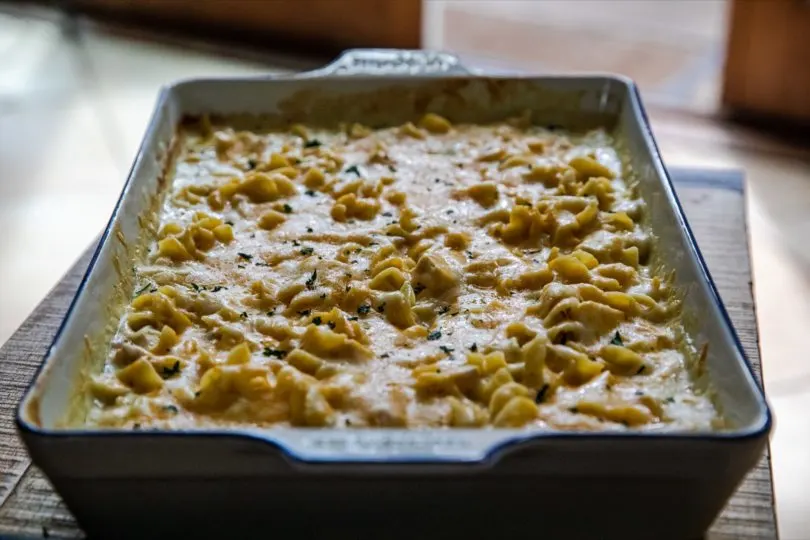 Traeger Cheesy Chicken Casserole