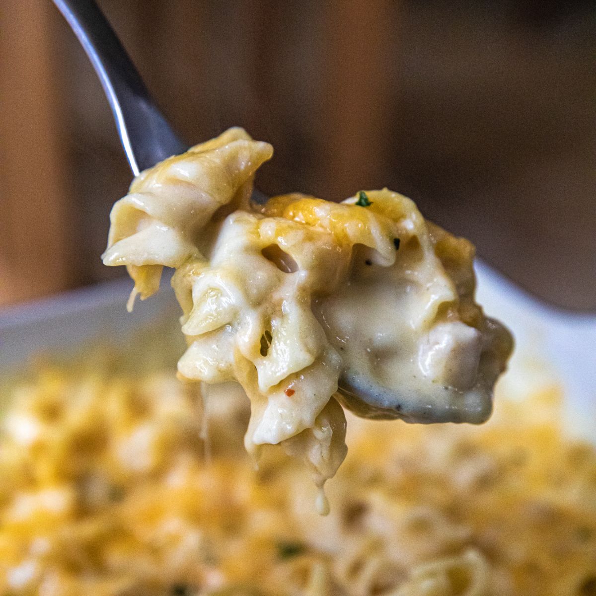 Traeger Cheesy Chicken Casserole