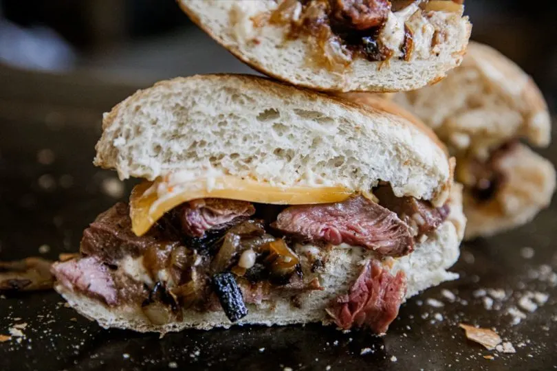 Traeger Grilled Steak Sandwich