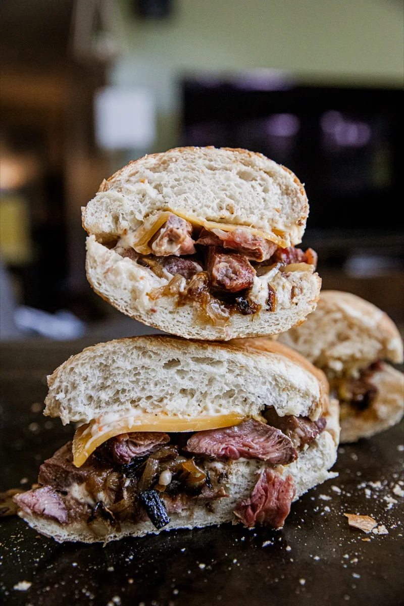 Traeger Grilled Steak Sandwich