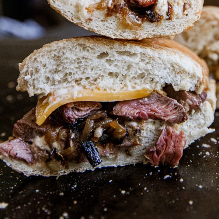 Traeger Grilled Steak Sandwich