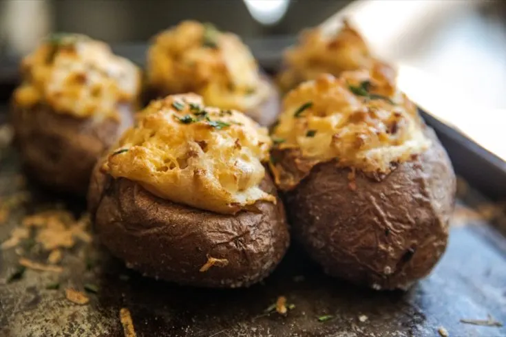 Smoked Twice Baked Potatoes