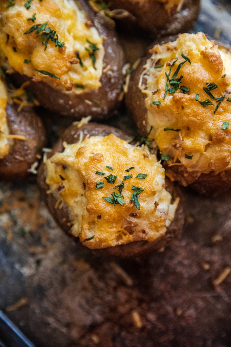 Smoked Twice Baked Potato