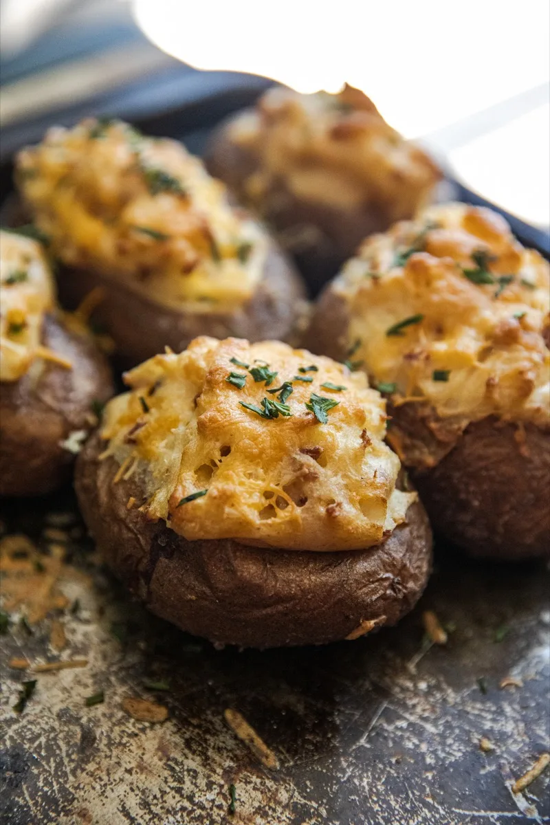 Smoked Twice Baked Potato