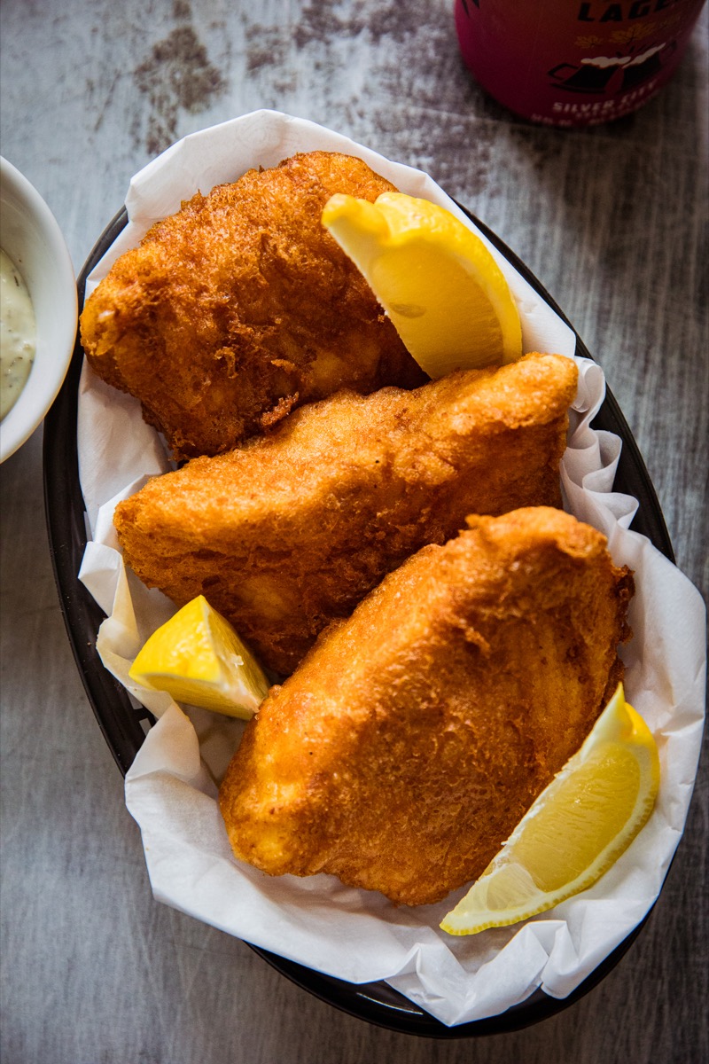 Beer Battered Halibut