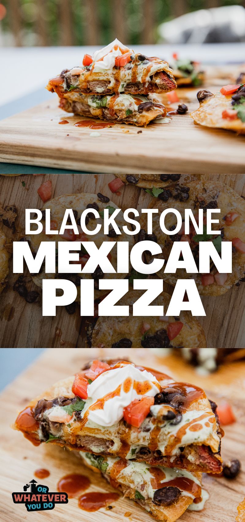 Blackstone Mexican Pizzas