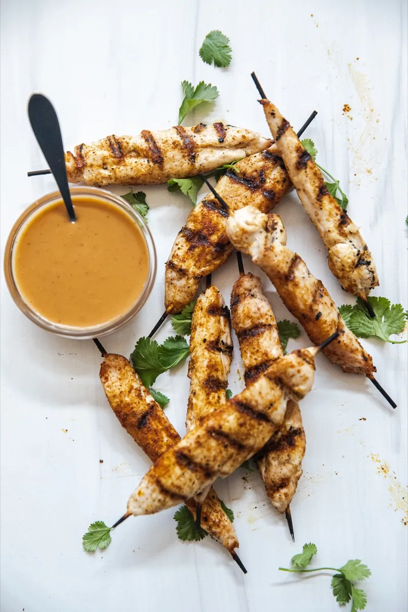 Peanut Chicken Satay