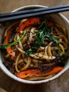 Miso Brown Butter Udon