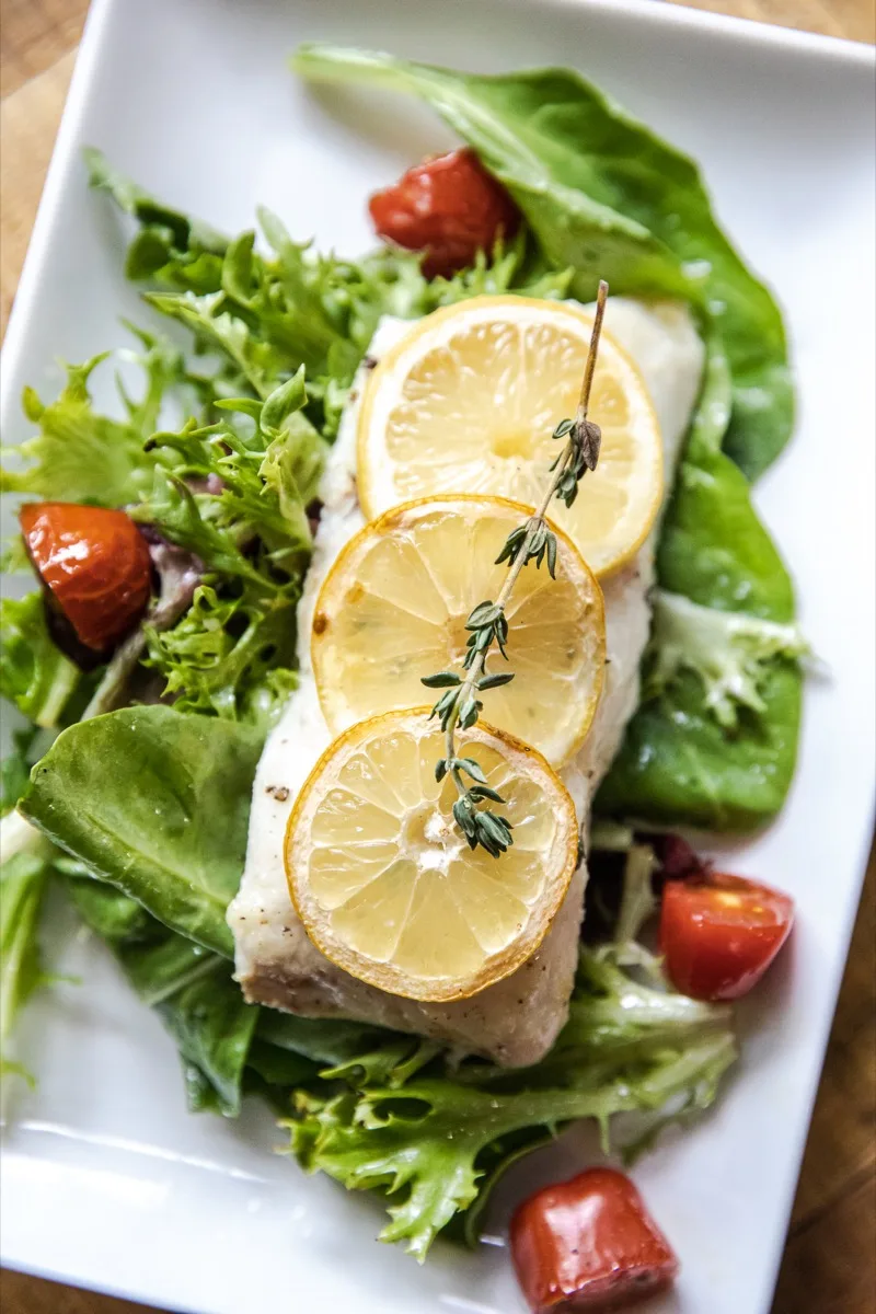 Simple Grilled Halibut