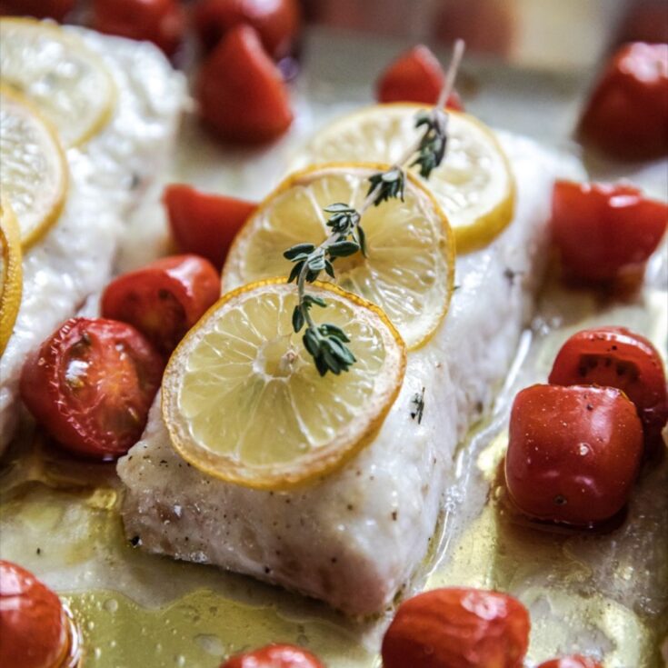 Traeger Grilled Halibut