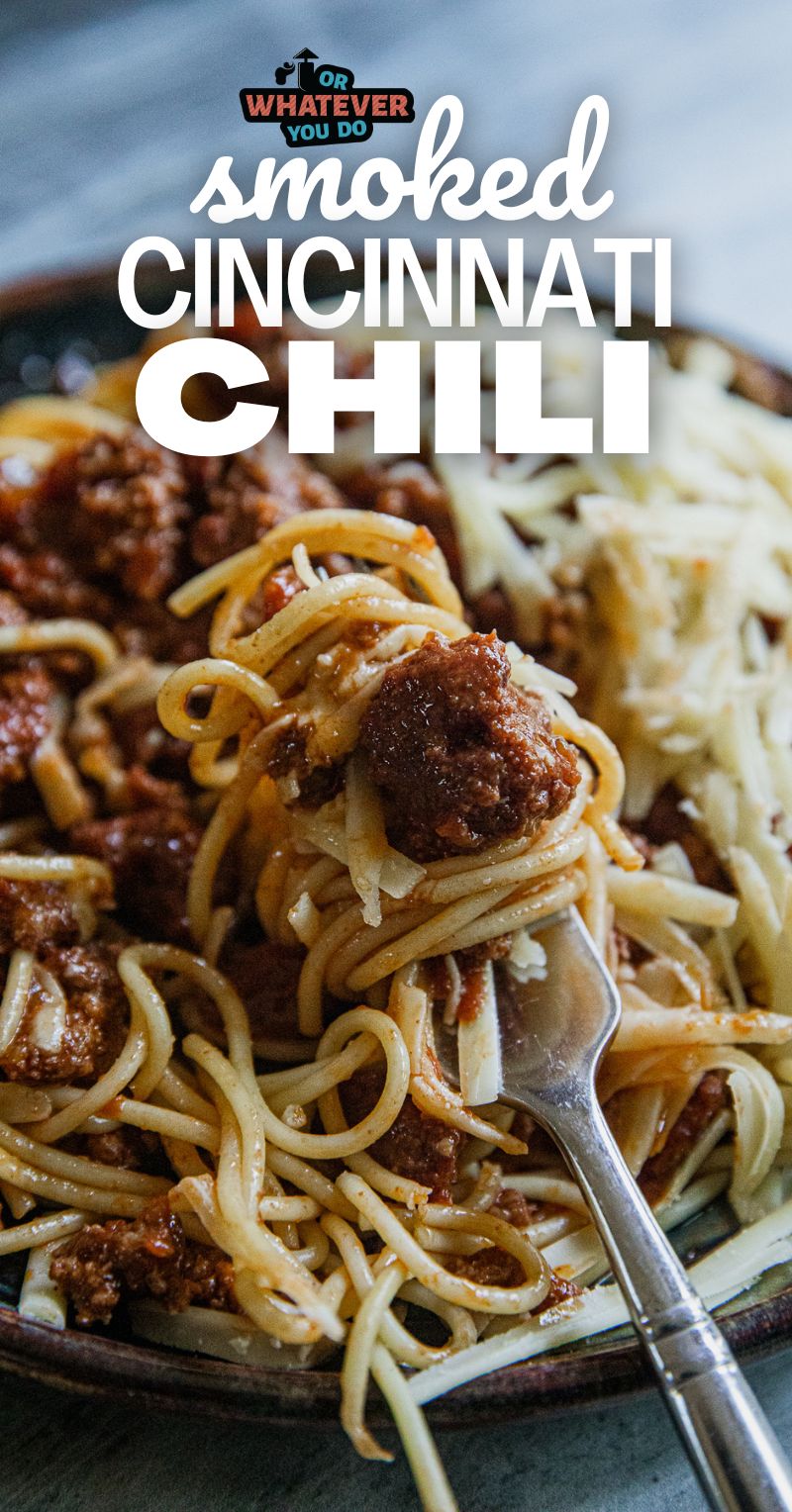 Smoked Cincinnati Chili Recipe