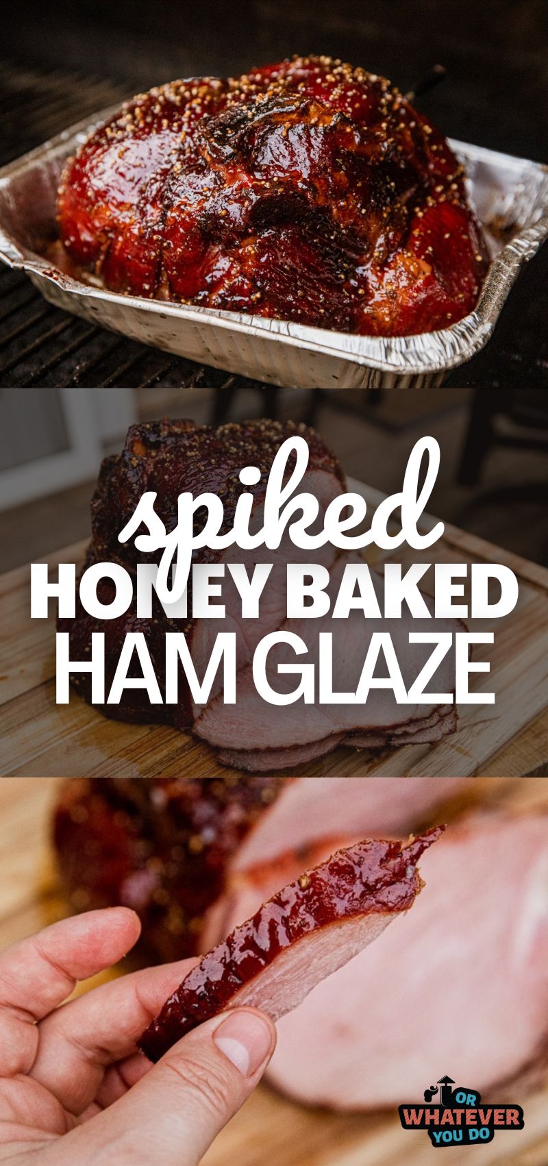 Spiked Honey Baked Ham Glaze