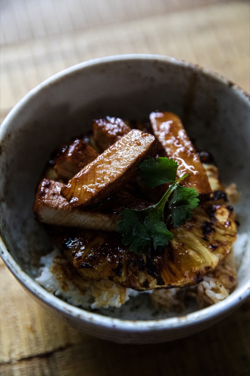 Grilled Teriyaki Pork Chops