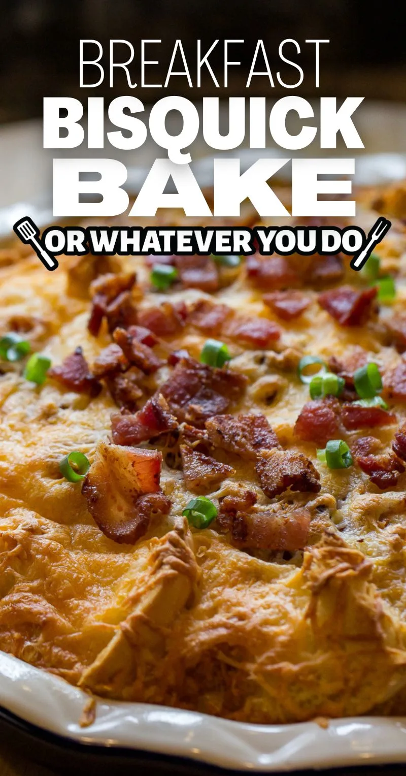 Traeger Bisquick Breakfast Bake