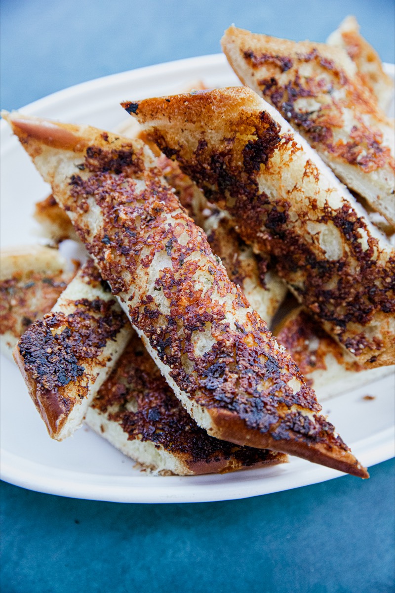 Traeger Garlic Bread