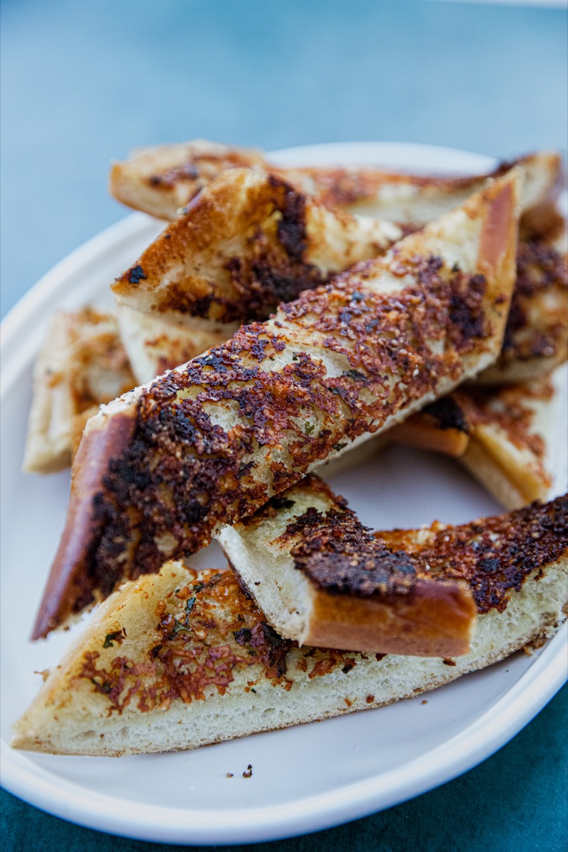 Traeger Garlic Bread