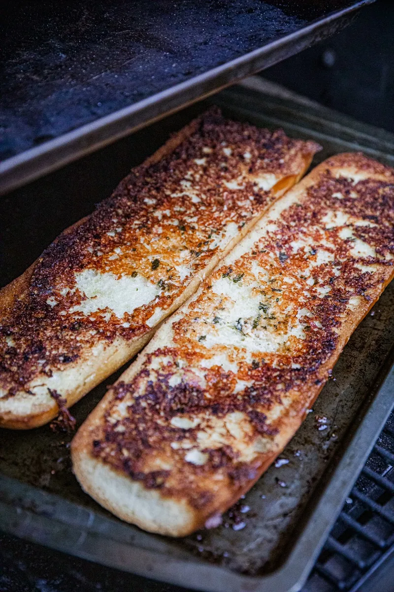Traeger Garlic Bread