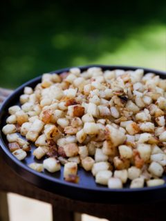 Traeger Grilled Hash Browns