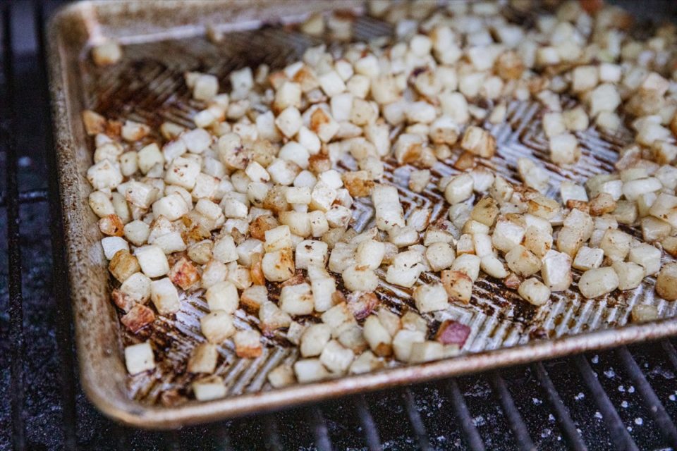 Traeger Grilled Hash Browns Or Whatever You Do