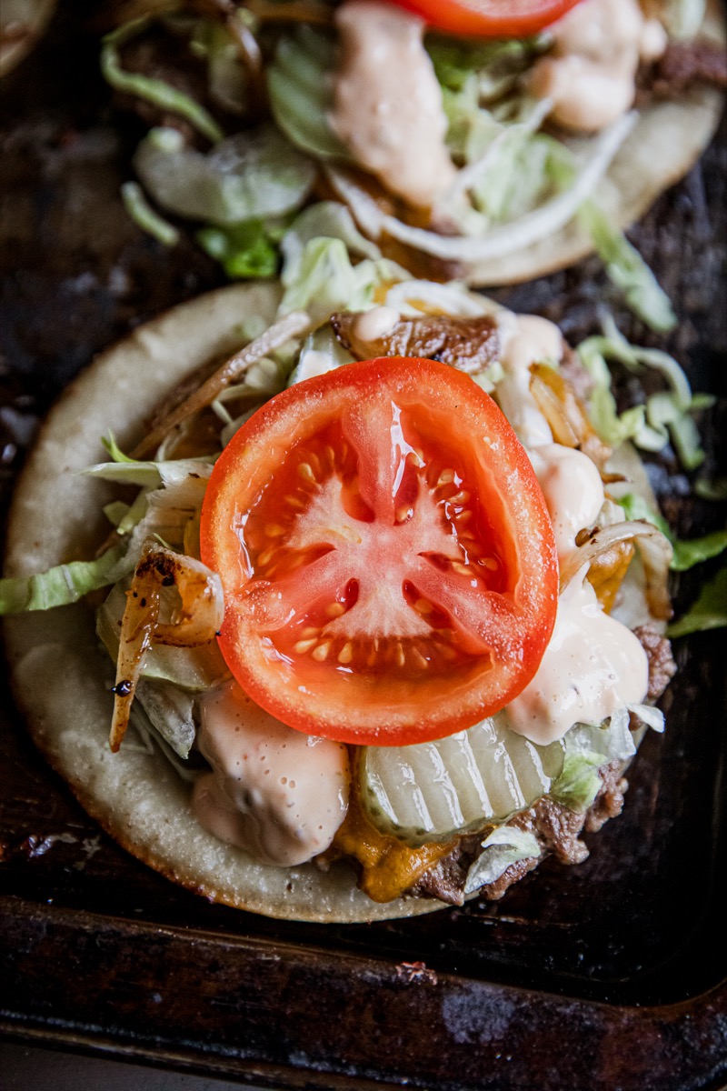 The Original Smashburger Tacos - Chiles and Smoke