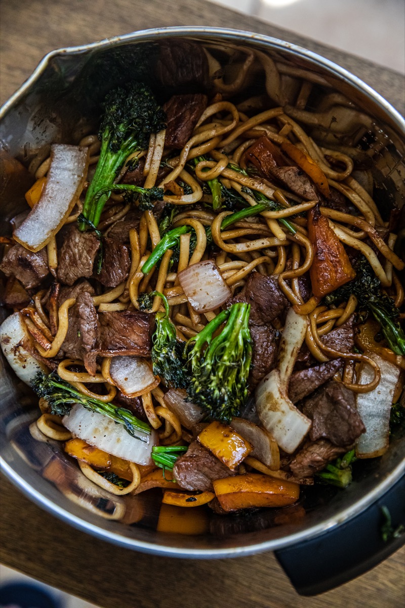 Blackstone Steak Udon