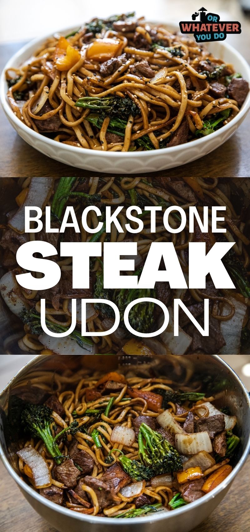 Blackstone Steak Udon