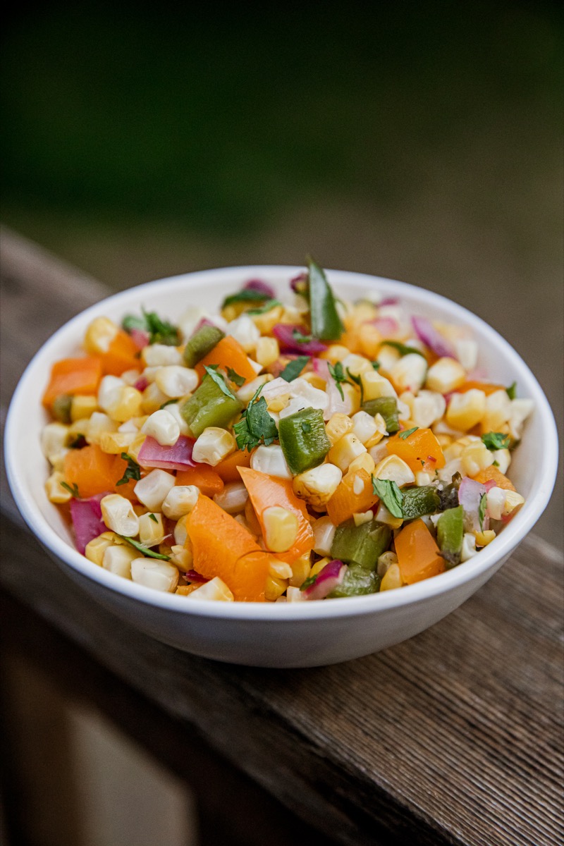 Grilled Corn Salsa