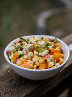 Grilled Corn Salsa