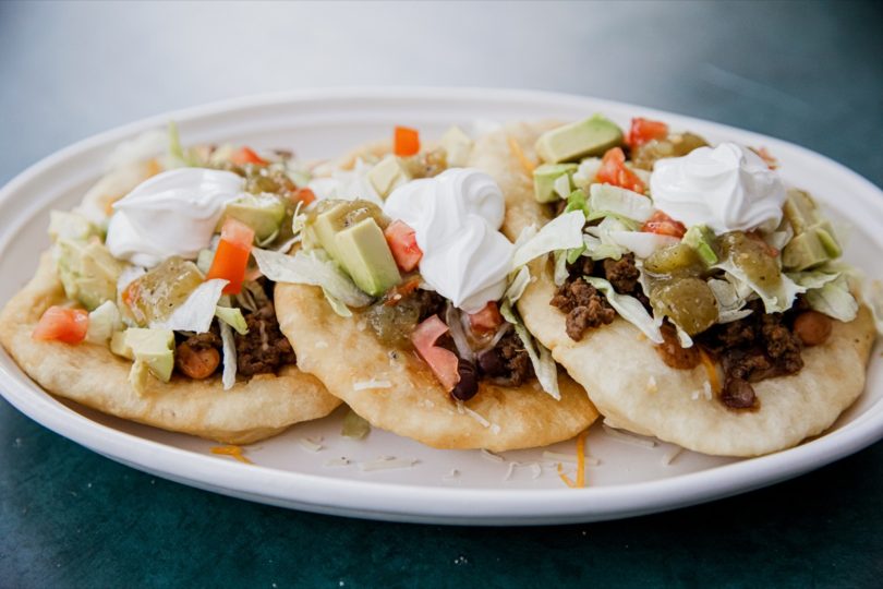 Indian Fry Bread Tacos